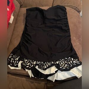 bathing suit. one piece